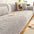 Jacquard Plush Comfortable Scratch-Resistant Non-Slip Couch Cover