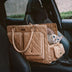 Bolsa de gato de viaje compartido de gato humano y elegante con elegantes con elegantes