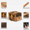 Carrier per animali da viaggio calmante riciclabile leggero - Ecopet Booster Bed