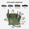 Dormitorio móvil Extensor de asiento de asiento trasero de cobertura completa de Bedroom Mobile - Ideal para viajar y acampar