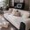 Modern Asymmetrical Stripes Soft Plush Non-Slip Couch Cover