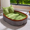 Neck Support Soft Heighten Frame Deep Sleep Pet Lounger Pillow Dog Bed