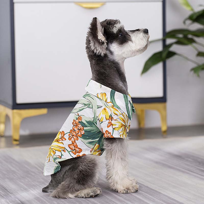 Hawaiian Matching Shirt For Dog and Owner Clothes