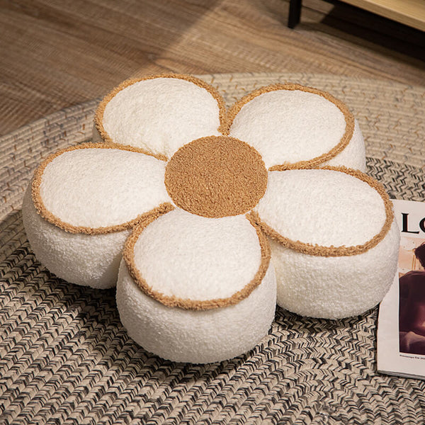 Almohada de lanzamiento decorativo de flor de flor