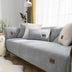 Impermeable grueso Fuzzy Faux Sherpa Fleece No-Slip Couch Couch Cover Protector