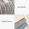 Cubierta de sofá de chenille de rayas simple