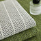 Sólido <tc>Color</tc> Funda de sofá de chenilla antiarañazos con diseño de espiga