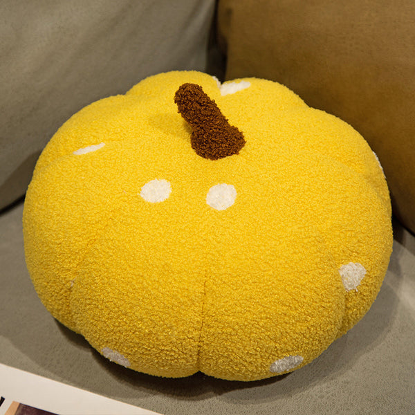 Almohada de sofá de almohada de calabaza de teddy