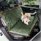 Lit de siège arrière de voiture pliable pour chien, portable et étanche, voyage