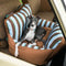 Vibrante vibrante atmosfera da viaggio da viaggio multifunzionale impermeabile per cani letto per auto