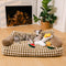 Cama de sofá de perros y gatos de diamantes de ocio y gato