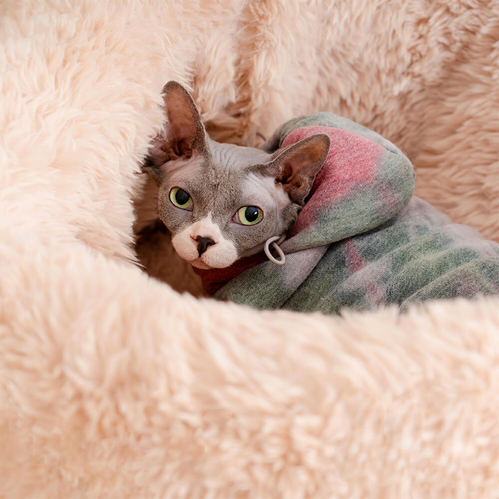 Warmer, faltbarer, vollständig umwickelter Hug Cat-Schlafsack