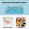 Stripe Waterproof Foldable Large Dog Sofa Bed - Sunny Siesta