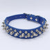 Collares multicolor de mascotas con tachuelas