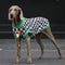 Gilet de refroidissement pour chien en maille respirante en damier de style chic