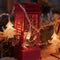 Luces LED de navidad renos y copos de nieve USB luces de cuerda USB