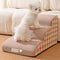 Patrón de llave escalera de escalada de mascotas escaleras de perro extraíbles