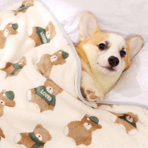 Manta de mascota Super Soft Cat Kicking Blanket