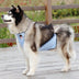Cubierta de perrito de babero de mascotas a cuadros impermeables