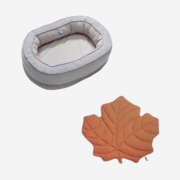 Manta para perros de forma de hoja con cama para perros de donas regalos de perro de lujo