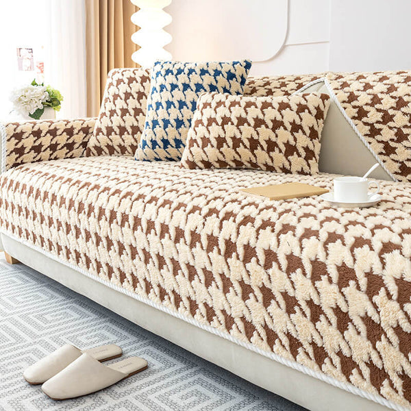 Cubierta de sofá anti-slip de protección contra los muebles de estufa de paletas