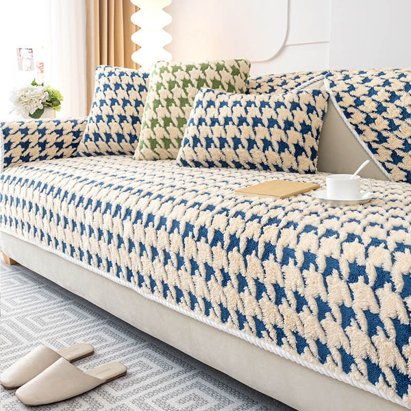 Cubierta de sofá anti-slip de protección contra los muebles de estufa de paletas