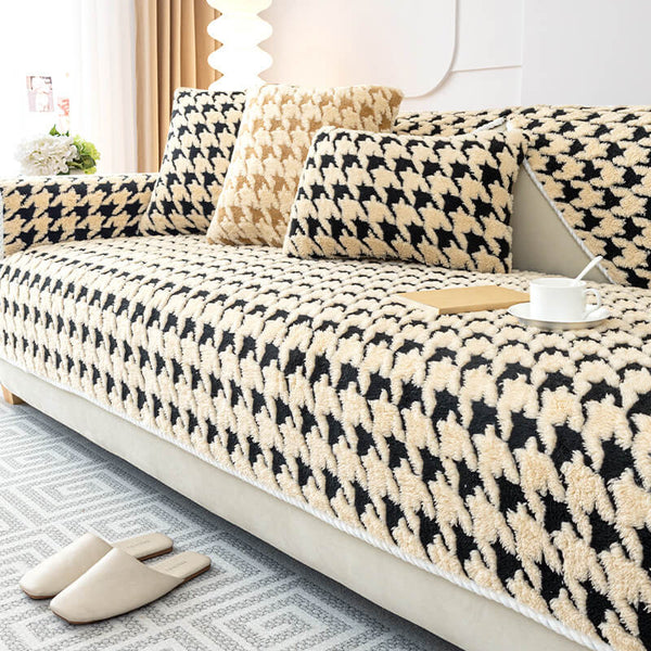 Cubierta de sofá anti-slip de protección contra los muebles de estufa de paletas