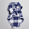 Chemise classique à carreaux pour chien – Confortable et élégante pour toutes les occasions.