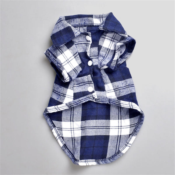 Camisa clásica de perros a cuadros: acogedor y elegante para cada ocasión