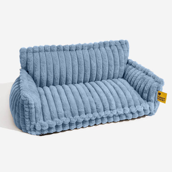 Gran almohada de perros suaves y esponjosas lavables con almohada de perro suave para perros sofá sofa-snozy sueño