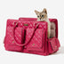 Largante de transporte grande y elegante Bolsa de mascotas de viajes humanos multifuncionales-Tail errante