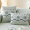 Embroidered Lace Fresh Non-Slip Couch Cover with Ruffled Trim