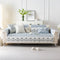 Embroidered Lace Fresh Non-Slip Couch Cover with Ruffled Trim
