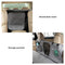 Tela catiónica oxford tela impermeable cubierta de asiento para perros resistente a los rayadores
