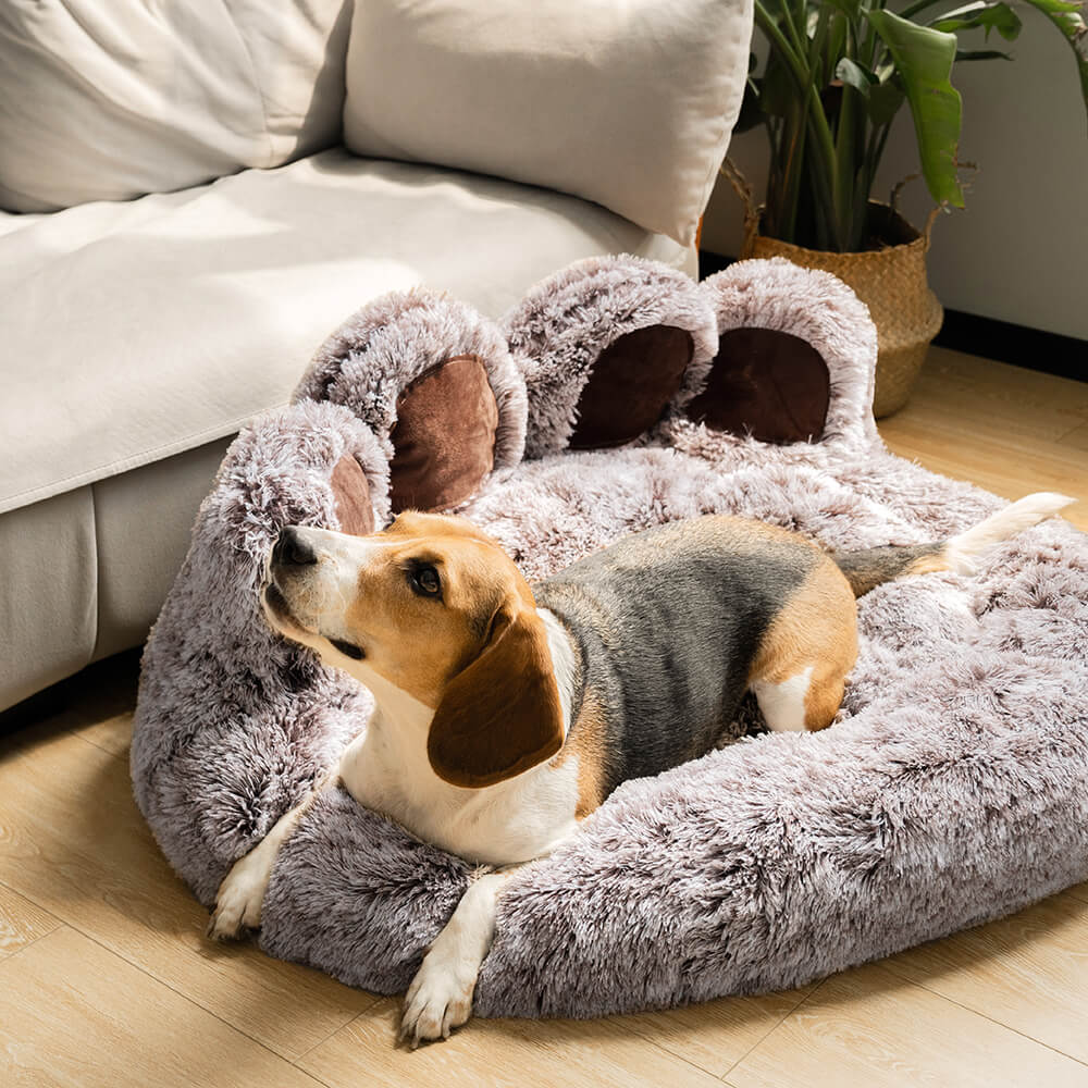 Cama redonda grande para perros - Fuzzy Paw