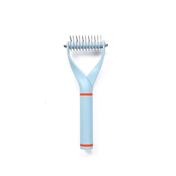 Pet Safe Dematting Comb Rake - Double Sided Blade