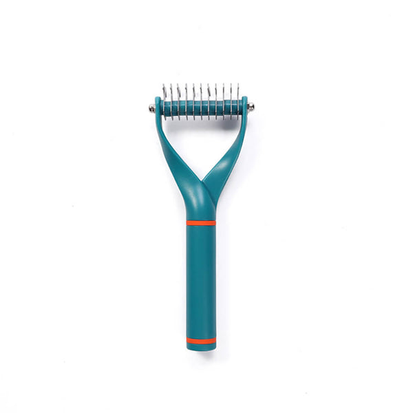 Pet Safe Dematting Comb Rake - Double Sided Blade