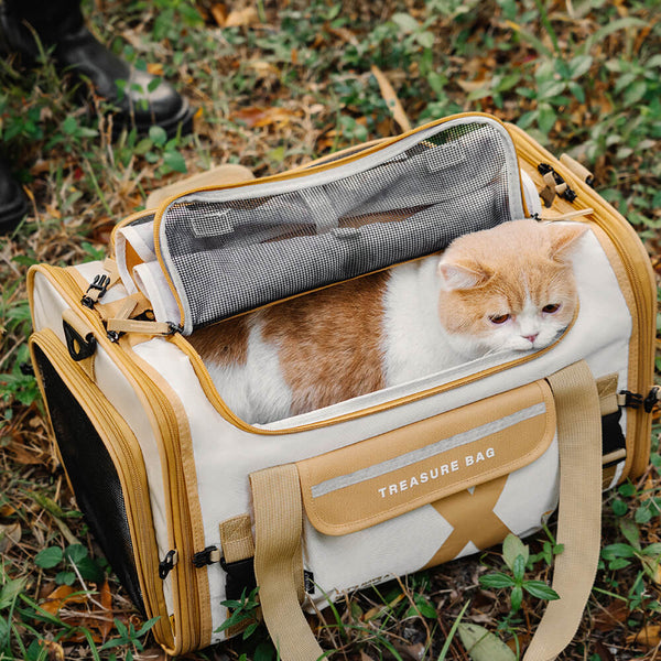 Bolso portátil portátil de diseño de mascotas de diseño transpirable portátil