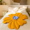 Supergroße Hundedecke in Blumenform mit menschlicher Matte