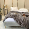 Couverture humaine de luxe en fausse fourrure et velours pour animaux de compagnie, super douce