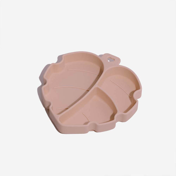 Tazón de mascota de taza de succión - hoja