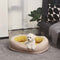 Flauschiges orthopädisches Hundebett Donut