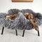 Couverture humaine de luxe en fausse fourrure et velours pour animaux de compagnie, super douce